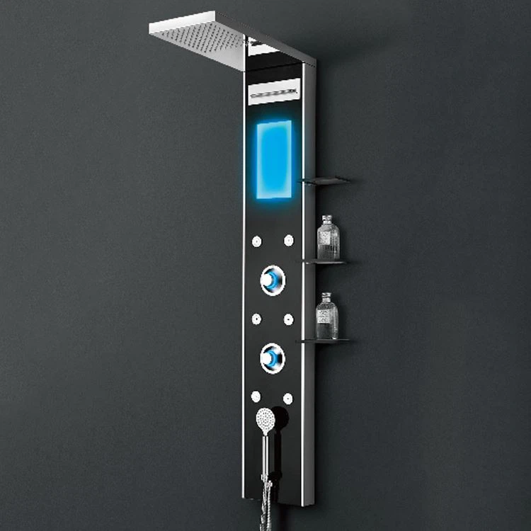 Tempered Glass Shower Massage Panel